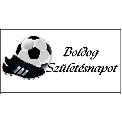 Tortaostya tábla Boldog Születésnapot- foci 1.