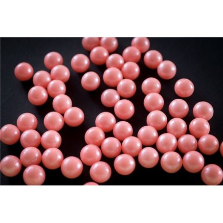 Cukorgyöngy 9 mm - Rózsaszín 50 g