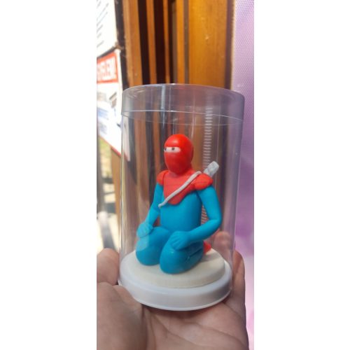 Ninja nagy marcipán figura 