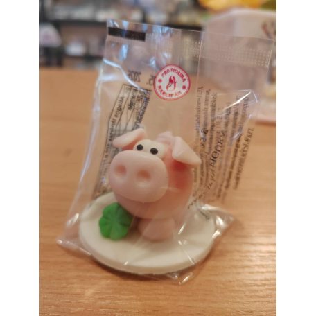 Szerencse malac közepes marcipán figura