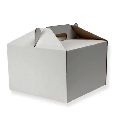 Torta doboz 26x26x13 cm