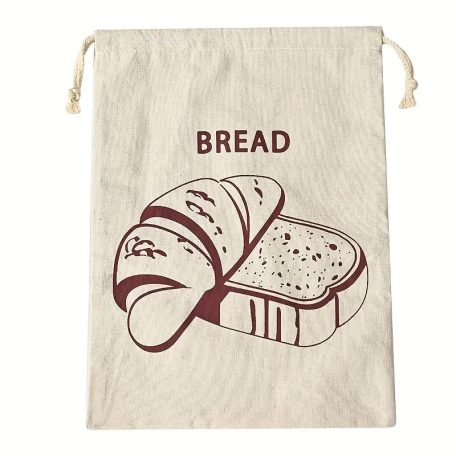 Vászon kenyérzsák BREAD