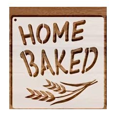 Stencil kenyérsütéshez HOME BAKED