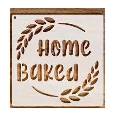 Stencil kenyérsütéshez Home Baked 