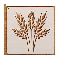 Stencil kenyérsütéshez  Búza