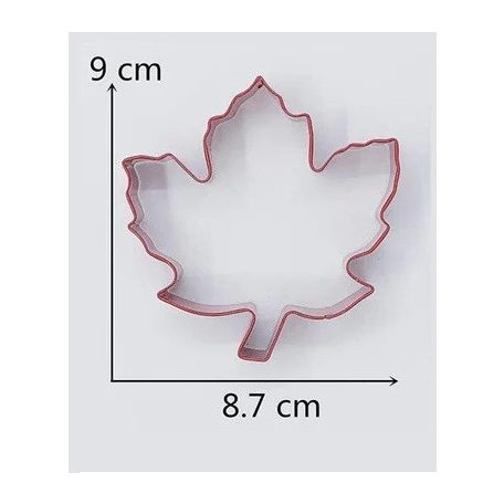 Juharlevél alakú kiszúró