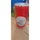 Piros fodros muffin papír 12 db