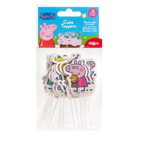 Peppa tortabeszúró 16 db-os