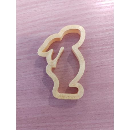 Felfelé néző nyuszi kiszúró