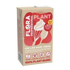   NÖVÉNYI HABKÉSZÍTMÉNY 31% FLORA PLANT CREAM VEGÁN FŐZŐ+HABALAP 1 L