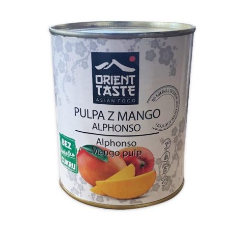 MANGÓ PÜRÉ KONZERV 99,4% ALPHONSO IMP. 1/1 850 G