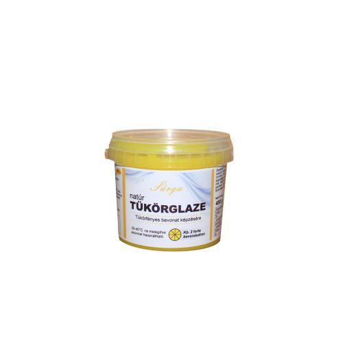 Sárga tükörglaze 450 g