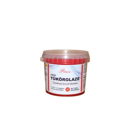 Piros tükörglaze 450 g