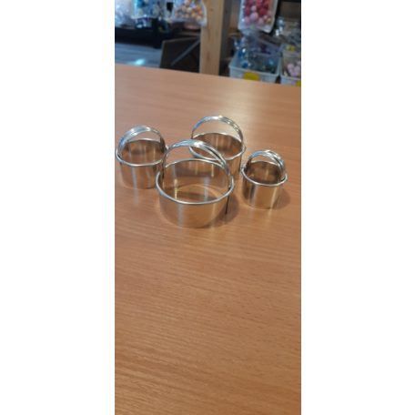 Pogácsa szaggató szett 4 db-os