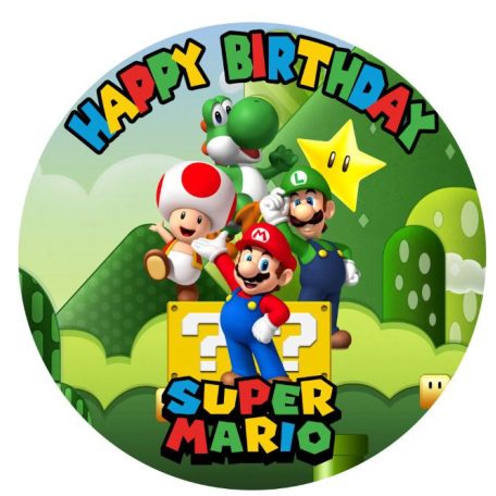 Super Mario tortaostya 