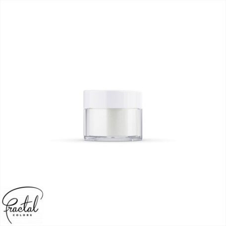 SuPearl Dekorációs Selyempor - Gyöngyház Fehér Pearl white