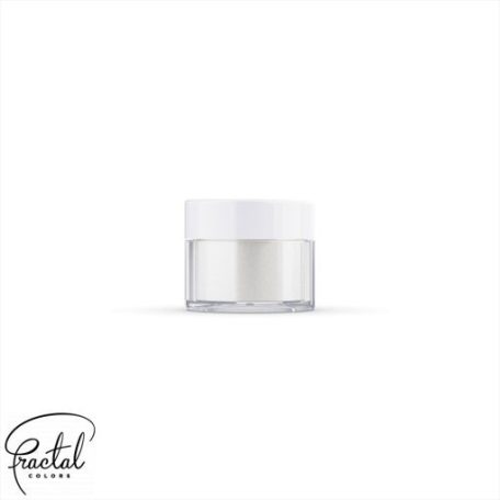 SuPearl Dekorációs Selyempor - Szikrázó Fehér Sparkling white