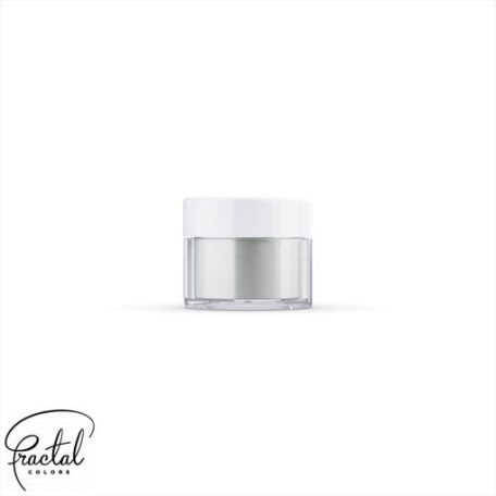 SuPearl Dekorációs Selyempor - Szikrázó Sötét Ezüst Sparkling dark silver