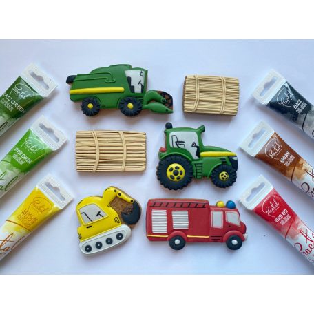 Full-Fill Gél Állagú Ételszínezék - Élénkpiros Vivid Red