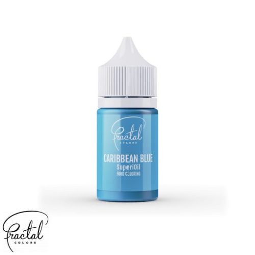 CARIBBEAN BLUE - SUPERIOIL OIL BASED FOOD COLORING - karibi kék