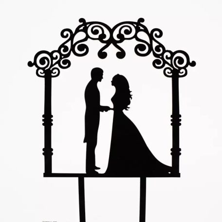 Esküvői tortabeszúró 2