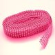 Pink strasszköves szalag 3 cm x 4,57 m