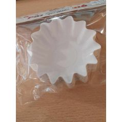 Muffin papír napocska fehér 20 db/cs