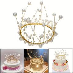 Torta dekoráció tiara