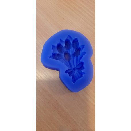 Szilikon forma tulipán csokor