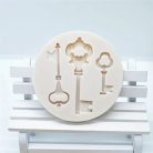 Szilikon forma  kulcsok