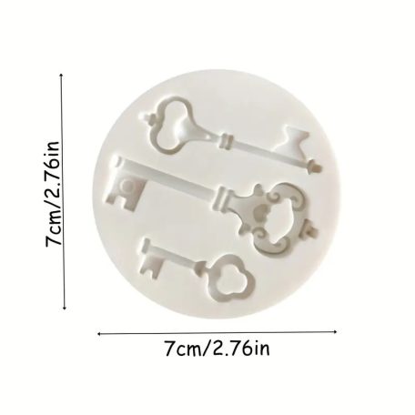 Szilikon forma  kulcsok