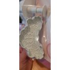 Rugós kiszúró virág csipke 2 részes