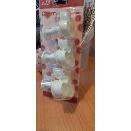 Sütemény kiszúró cseresznye 3 részes