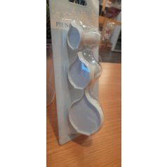 3 db-os habcsók forma kiszúró