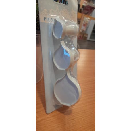 3 db-os habcsók forma kiszúró