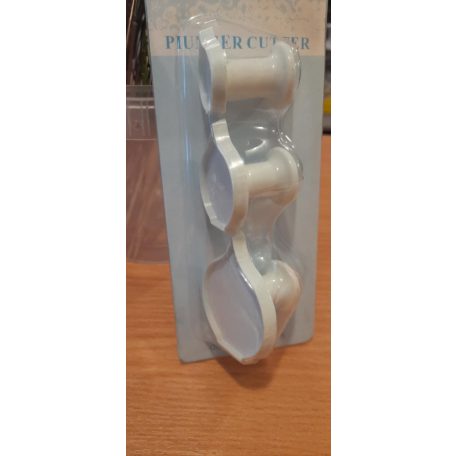 3 db-os habcsók forma kiszúró