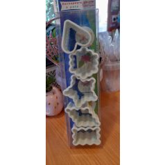 Sütemény kiszúró vegyes hullámos