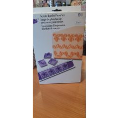 Fondant sormintázó 4 féle mintával