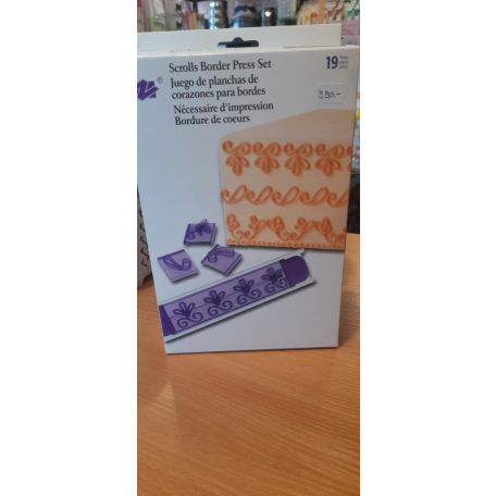 Fondant sormintázó 4 féle mintával