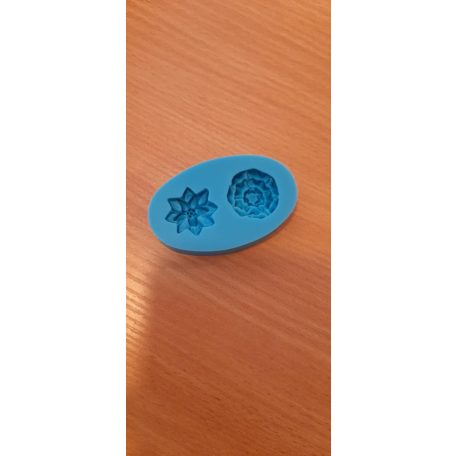 Szilikon forma  mini virágok