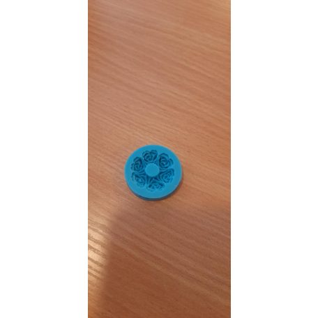Szilikon forma  mini rózsakoszorú