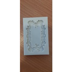 Szilikon forma  csipke keret