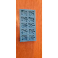 Szilikon forma  Thomas a gőzmozdony