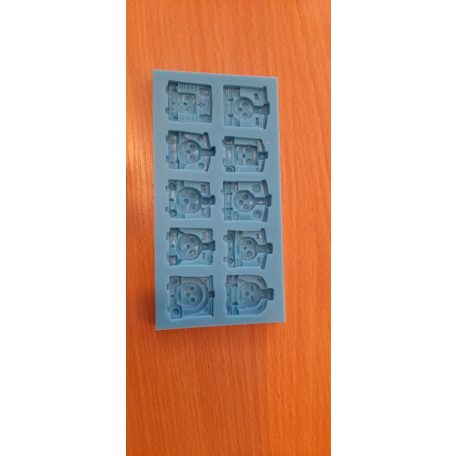 Szilikon forma  Thomas a gőzmozdony