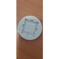 Szilikon forma  csipke keret