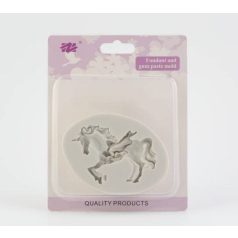 Szilikon forma unikornis 