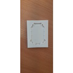 Szilikon forma  pergamen tekercs keret