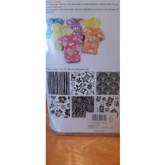 Fondant mintázó lap Hawaiian 6 féle mintával