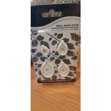 Rózsa levél mintázó 4 db-os