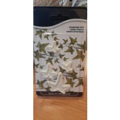 Borostyánlevél mintázó 4 db-os